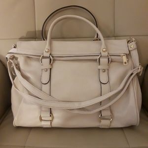 Smooth white satchel bag from Tokyo!